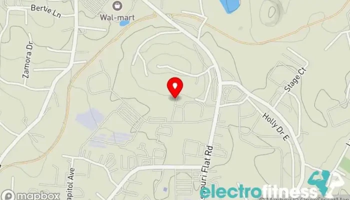 map of RubiconFit Physical fitness program, Gym, Nutritionist, Personal trainer in Placerville