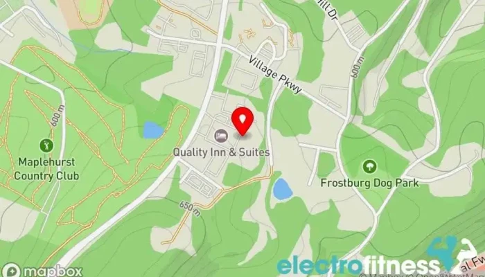 map of Ryoma Academy of Martial Arts, LLC Martial arts school, Fitness center, Martial arts club in Frostburg