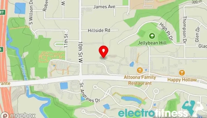 map of Savage Fit Box Boxing gym, Boxing club, Boxing ring, Gym, Personal trainer, Physical fitness program in Altoona