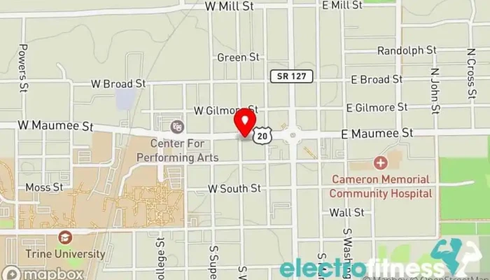 map of Shakti Yoga & Wellness Yoga studio in Angola