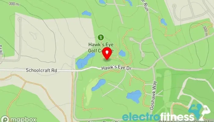 map of Shanty Creek Resort - Hawk's Eye Golf Course Golf course, Golf club, Golf instructor, Golf shop, Public golf course in Bellaire