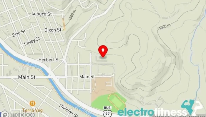 map of Shasta Place Apartments Apartment complex in Klamath Falls