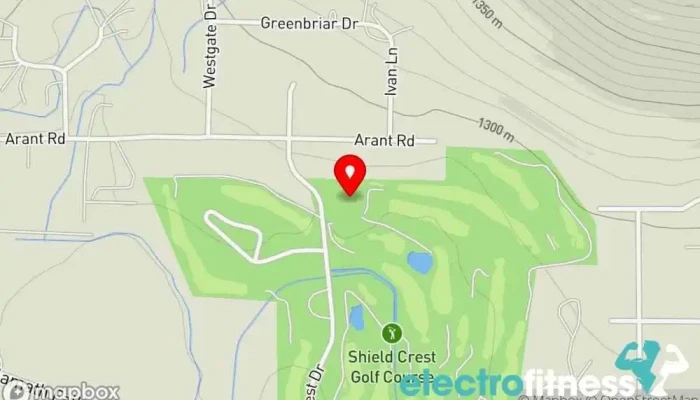 map of Shield Crest Golf Course Golf course, Golf driving range, Golf instructor, Golf shop, Public golf course in Klamath Falls