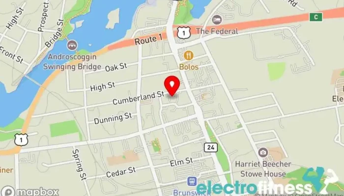 map of Ship City Fitness Gym in Brunswick
