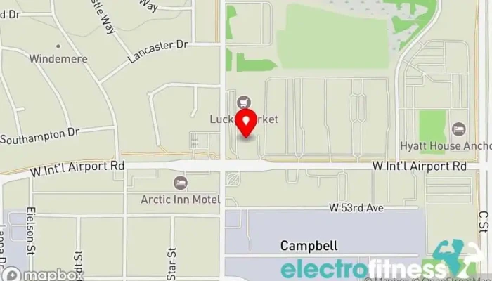 map of Siddah flow Yoga Yoga studio in Anchorage