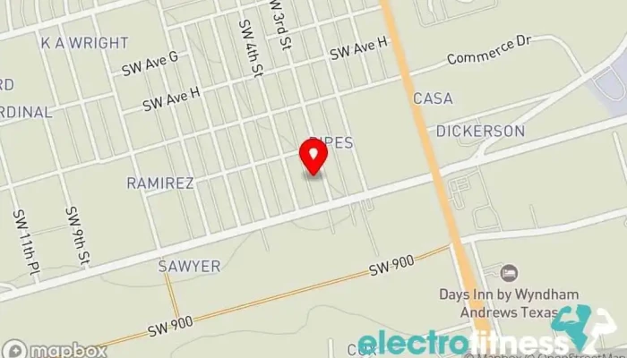 map of Sky's The Limit Training Physical fitness program in Andrews