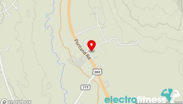 map of Sole•Ful Health Club Gym, Fitness center in Bridgton