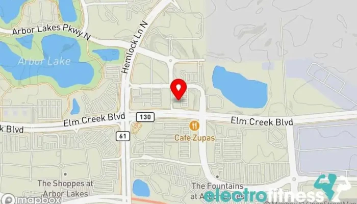 map of [solidcore] Maple Grove Pilates studio, Fitness center, Gym, Personal trainer, Physical fitness program in Maple Grove
