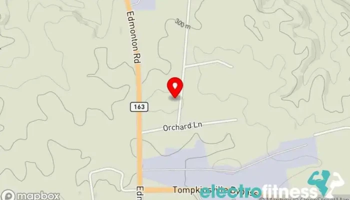 map of Southern Athletics LLC Tompkinsville KY Gymnastics center, Event venue in Tompkinsville