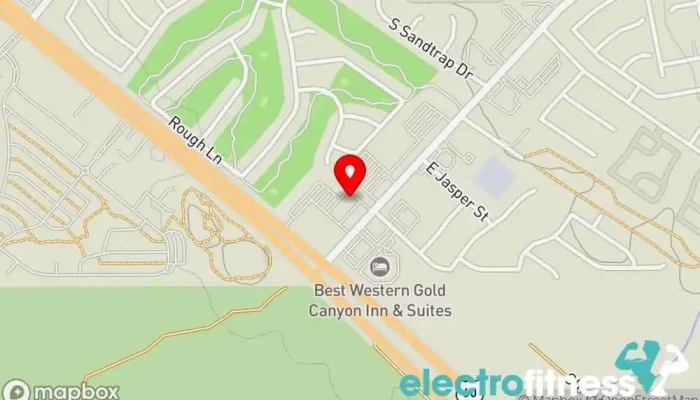 map of Southwest Fitness 24/7 Gym, Personal trainer in Gold Canyon