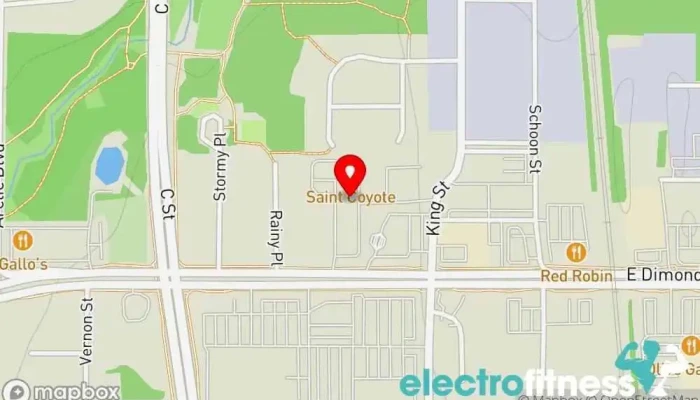 map of Spartan Preformance Gym in Anchorage