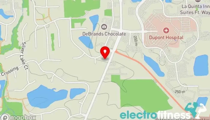 map of Steppin' Up Physical Therapy Physical therapy clinic, Orthopedic clinic, Pain control clinic, Physical therapist, Pilates studio, Sports medicine clinic in Fort Wayne