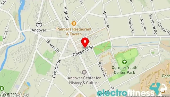 map of StretchMed - Andover Spa and health club in Andover