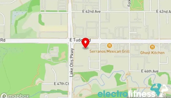 map of Studio Pulse Center for Dance + The Annex Yoga & Dance Fitness Dance school, Ballet school, Dance company, Fitness center, Performing arts group, Yoga studio in Anchorage