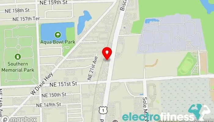 map of Sweat Studio Pilates studio, Fitness center in North Miami Beach