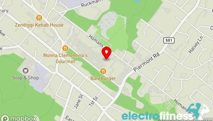 map of The Bar Method Closter Physical fitness program, Fitness center, Gym, Pilates studio, Yoga studio in Closter