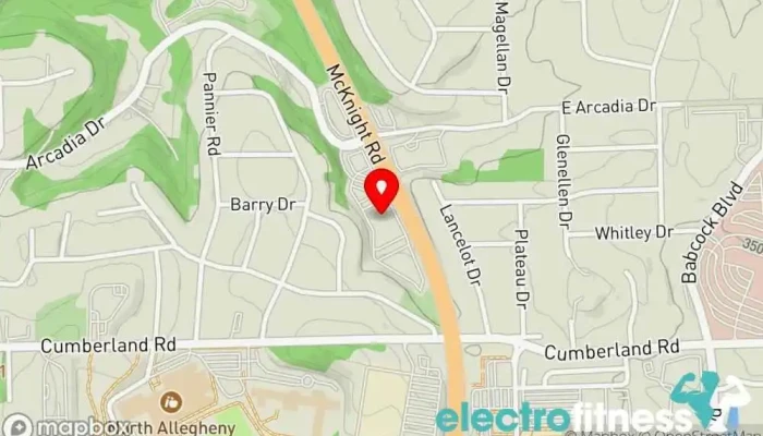 map of The Body Bar Fitness & Spa Spa, Day spa, Facial spa, Fitness center, Massage spa, Massage therapist, Waxing hair removal service in Pittsburgh