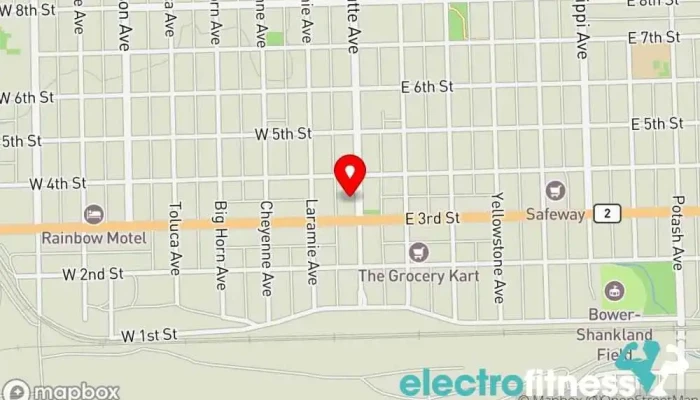 map of The Brickhouse Gym: Get Fit with Nikki Fitness center in Alliance