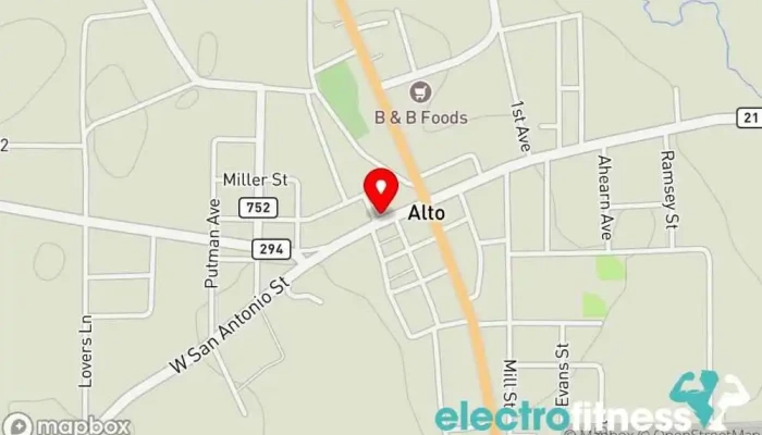 map of The Chaparral Center Thrift store, Charity, Non-profit organization in Alto