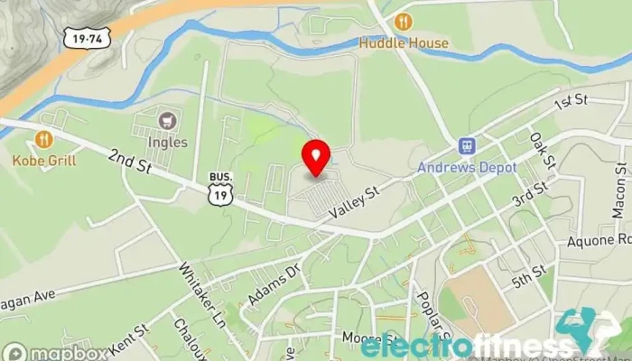 map of The Compound Gym, Physical fitness program in Andrews