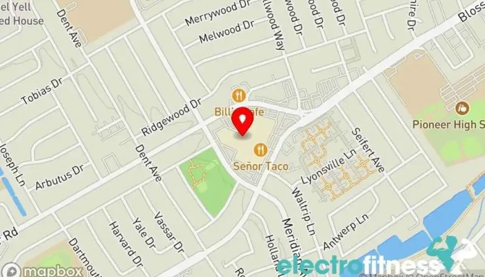 map of The Little Gym of San Jose (South) Gymnastics center, Children's amusement center, Children's club, Children's party service, Dance school, Gymnasium school, Gymnastics club, Summer camp organizer in San Jose