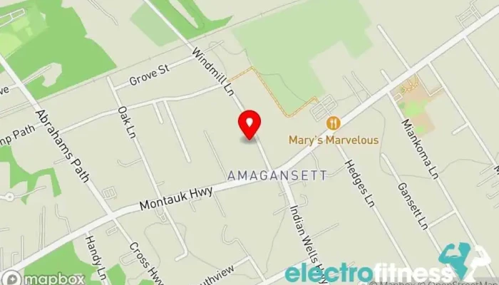 map of The Reform Club Hotel in Amagansett
