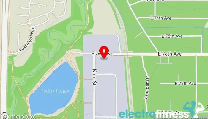 map of The Sweat Lab (Make Yourself) Gym, Basketball club, Fitness center, Personal trainer, Sports school in Anchorage