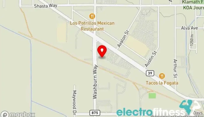 map of T.J. Maxx Department store, Children's clothing store, Clothing store, Jewelry store, Men's clothing store, Sunglasses store, Swimwear store, Women's clothing store in Klamath Falls