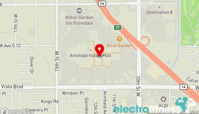 map of Total Life Changes Nutritionist, Personal trainer, Sports nutrition store, Vitamin & supplements store, Women's personal trainer in Palmdale