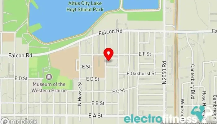 map of Tribe Fitness Studio Fitness center, Gym, Nutritionist, Yoga studio in Altus