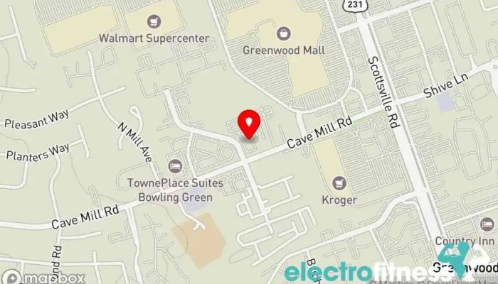 map of Tru by Hilton Bowling Green Hotel in Bowling Green