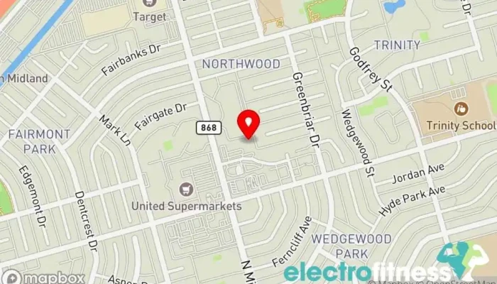map of TruFit Athletic Clubs - Midland Dr. Gym in Midland