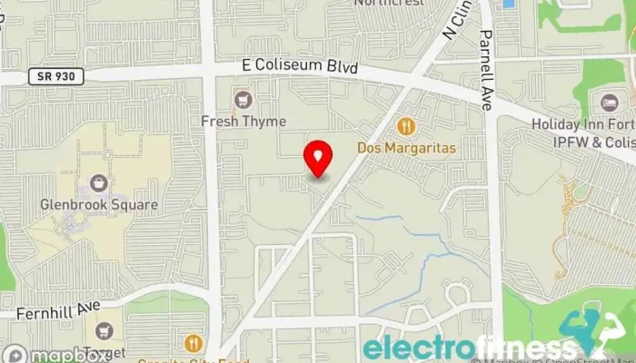 map of TruFit Sport & Fitness Physical fitness program, Basketball court, Fitness center, Personal trainer, Women's personal trainer in Fort Wayne
