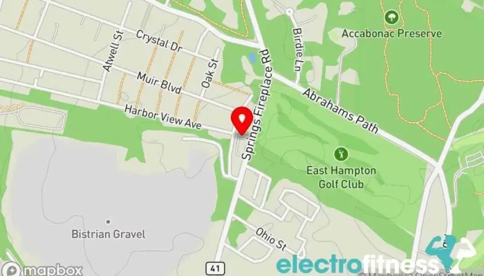 map of Truth Training Gym in East Hampton
