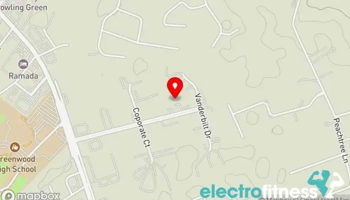 map of Tumble Town Gymnastics Center Gymnastics center in Bowling Green
