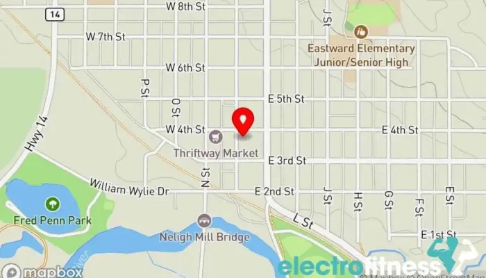 map of Turner's Open Circle Martial Arts LLC Martial arts school in Neligh