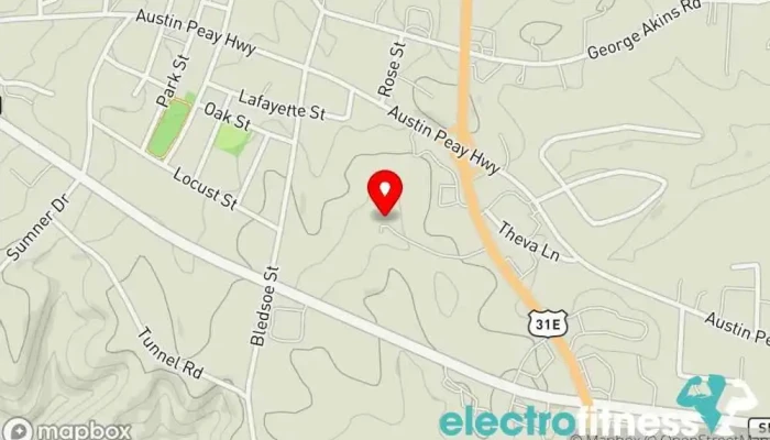 map of Turning Point Fitness Fitness center in Westmoreland