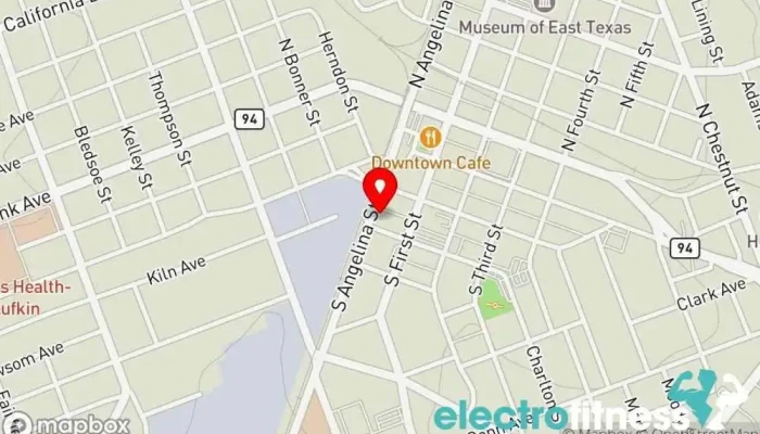map of Ultrafit Gym & Fitness Center Fitness center, Aerobics instructor, Gym, Personal trainer in Lufkin