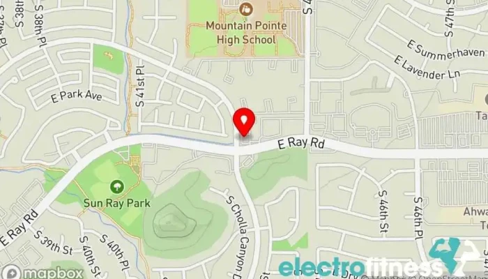 map of Visualize Fitness Personal trainer in Phoenix