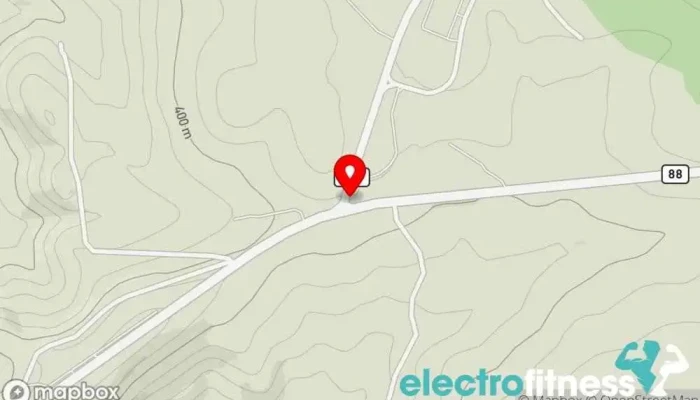 map of Warrior Fitness Gym in Sutter Creek