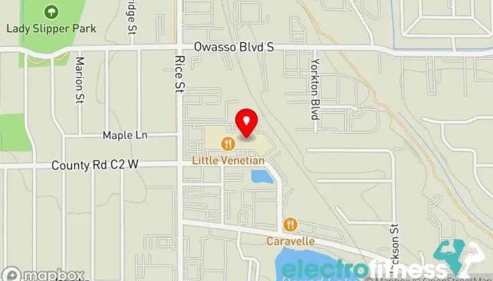map of Warrior's Cove Martial Arts & Fitness Martial arts school, Fitness center, Jujitsu school, Kickboxing school in Little Canada