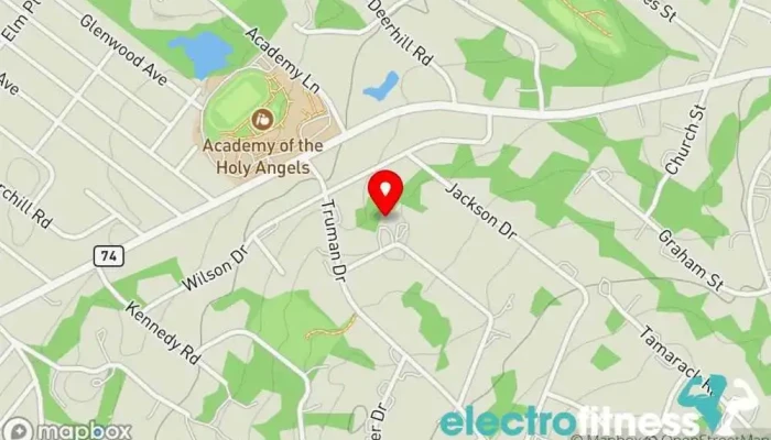 map of We Pilates Pilates studio in Cresskill