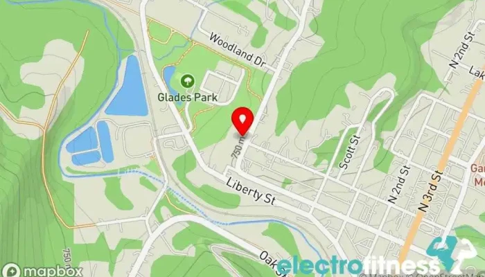 map of Wildwood Athletic Club Athletic club, Fitness center, Gym, Physical fitness program in Oakland