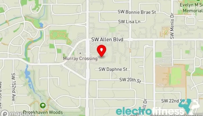 map of Workout Anytime Beaverton Gym, Personal trainer, Physical fitness program, Tanning salon in Beaverton
