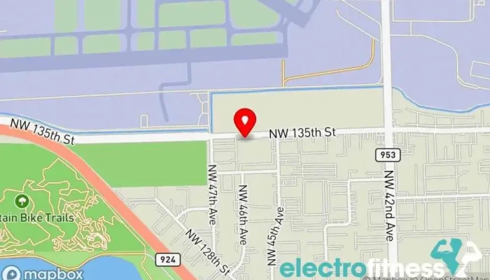 map of Xtreme Fitness Gym, Fitness center in Opa-locka