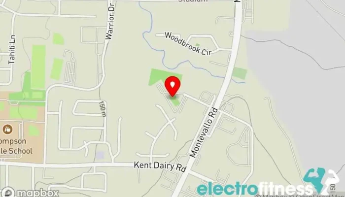 map of YMCA alabaster,al Gym in Alabaster