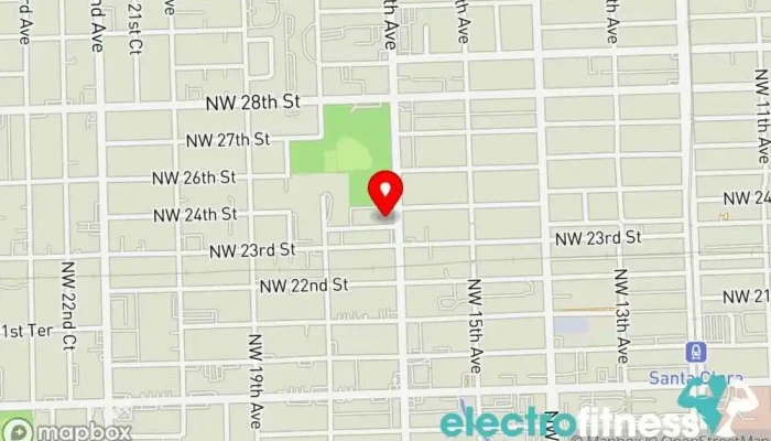 map of ymca Youth organization, Non-profit organization in Miami