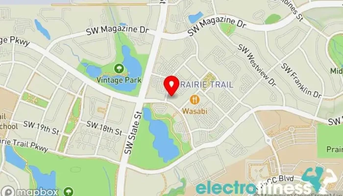 map of YogaSix Ankeny Yoga studio in Ankeny